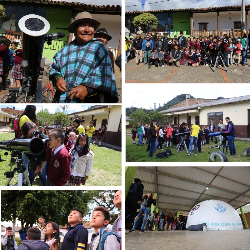 Astronomy festival in Colombia